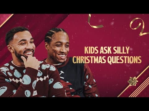 "The Worst Christmas Present?" | Christmas Questions With Callum Wilson and Kyle Walker-Peters 🎄