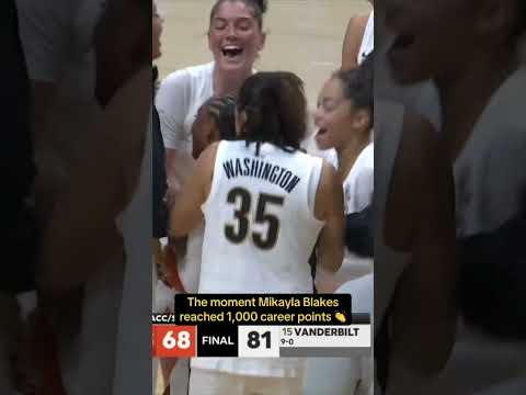 1,000 PTS for Mikayla Blakes 😮‍💨