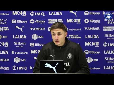 Nahuel Tenaglia: "Qué motivación más linda que ganar en casa" | Deportivo Alavés