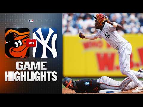 Orioles vs. Yankees Game Highlights (5/3/26) | MLB Highlights