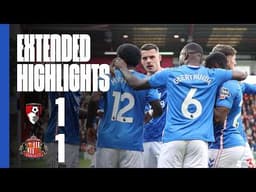 Extended Premier League Highlights | AFC Bournemouth 1 - 1 Sunderland AFC