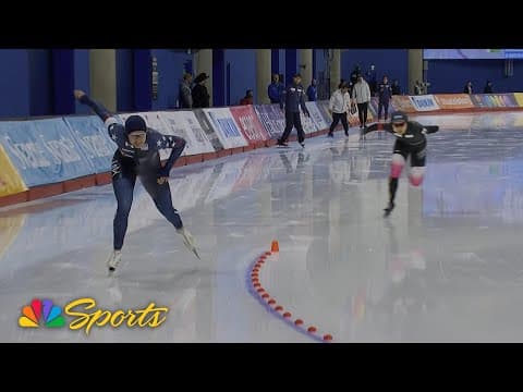American speed skater Brittany Bowe wins 1500m bronze medal at Calgary World Cup | NBC Sports