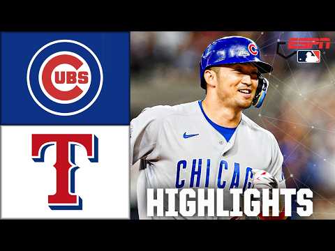 Chicago Cubs vs. Texas Rangers | Full Game Highlights | ESPN MLB