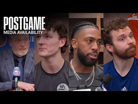 New York Islanders Postgame Availability | NYI 3 vs TBL 2 SO