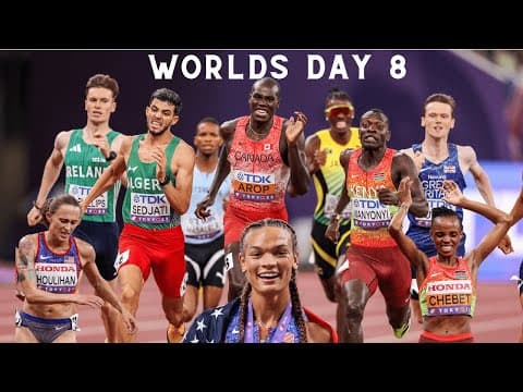Worlds Day 8: US 4 x 4 disaster, Beatrice Chebet & Faith Kipyegon clash, Emmanuel Wanyonyi & More
