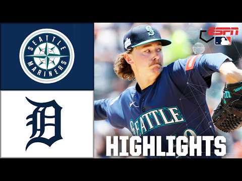 Seattle Mariners vs. Detroit Tigers | Full Game Highlights | ESPN MLB