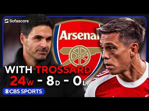 Arsenal CANNOT LOSE when Leandro Trossard scores 🔥 | Numbers Don't Lie