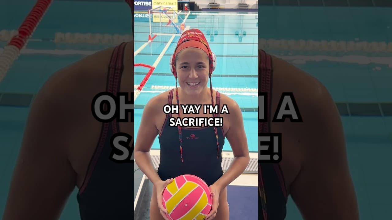 Life of a Water Polo goalkeeper 🫡 #waterpolo #goalkeeper #trend #trending