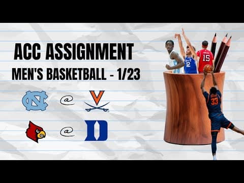 ACC Play Is Heating Up: 2 Ranked Matchups to Watch | ACC Assignment 1/23/26