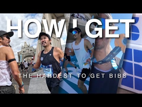 How I Get the Hardest to Get Race Bibs - London, Berlin, Sydney, Valencia