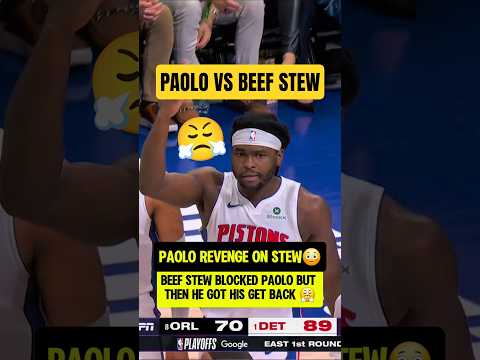 Paolo got his GET BACK on Beef Stew😤