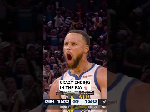INSANE OT Ending in Warriors home opener vs Nuggets
