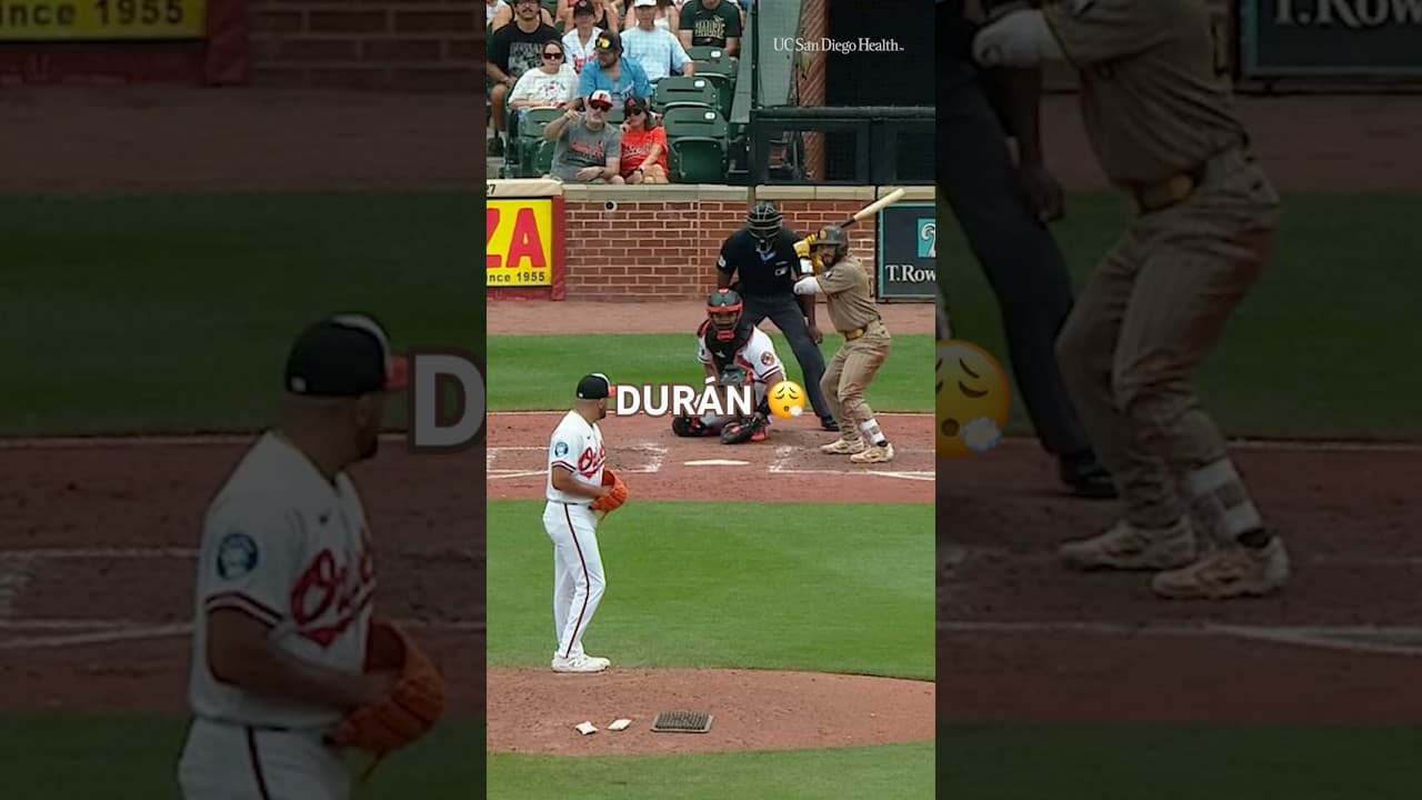 Durán does this. #mlb #padres #baseball #sports #homerun #sandiegopadres #highlights