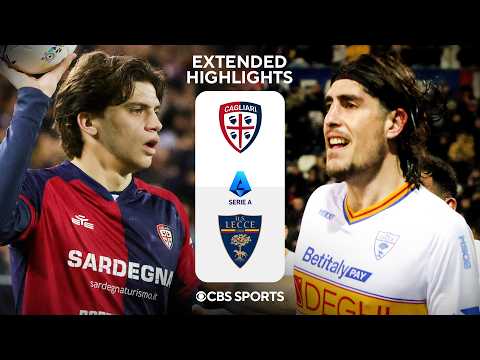 Cagliari vs. Lecce: Extended Highlights | Serie A | CBS Sports Golazo