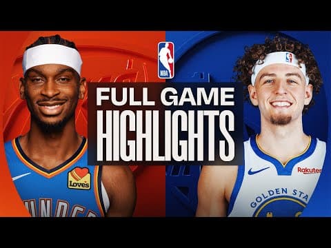 THUNDER at WARRIORS | FULL GAME HIGHLIGHTS | December 2, 2025