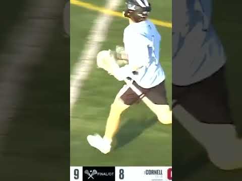 Johns Hopkins knocks out defending champs Cornell in overtime 😱 #shorts