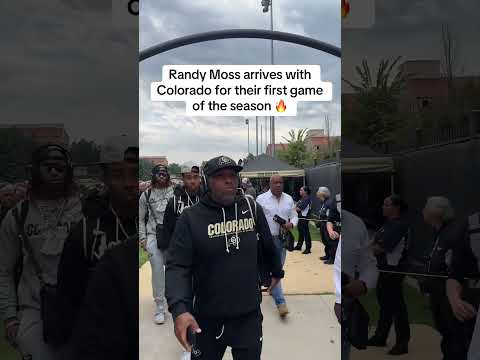 Randy Moss pulled up with Colorado 🔥