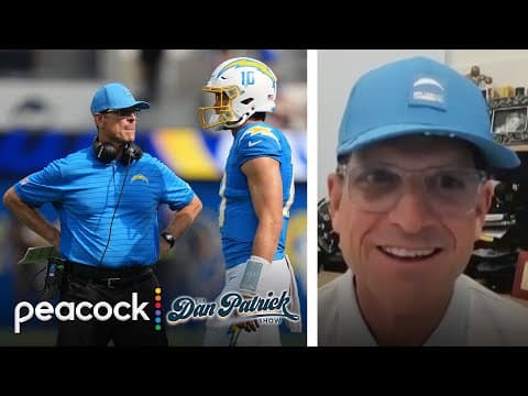 Jim Harbaugh: There's nothing Justin Herbert isn't good at | Dan Patrick Show | NBC Sports