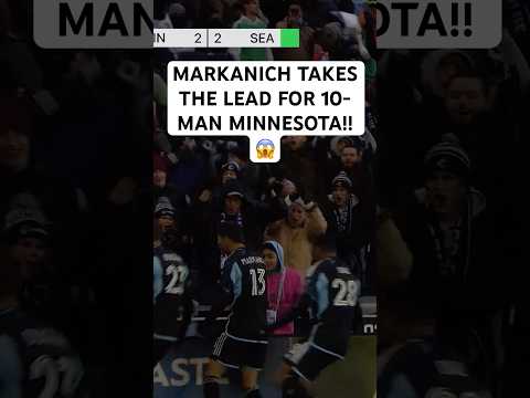 Anthony Markanich!!π± 10-MAN Minnesota PULLS AHEAD!!