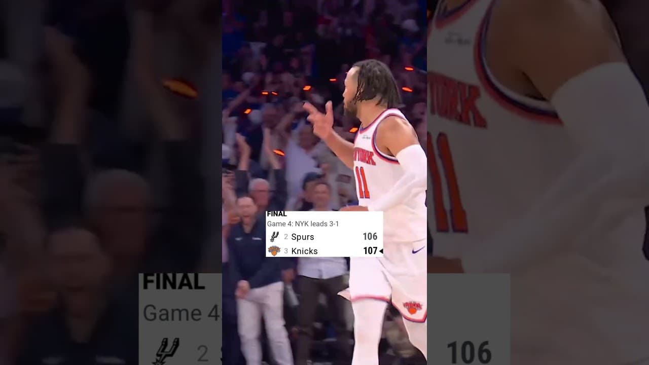 KNICKS WIN‼️ #nba #nyknicks #nbafinals