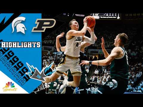 No. 13 Michigan vs. No. 8 Purdue | COLLEGE BASKETBALL HIGHLIGHTS | 2/26/26 | NBC Sports