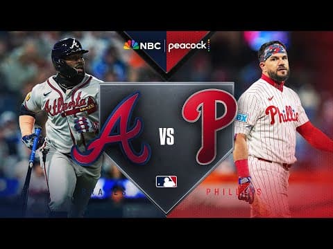 Atlanta Braves vs. Philadelphia Phillies | SUNDAY NIGHT BASEBALL HIGHLIGHTS | MLB on NBC | 4/19/26