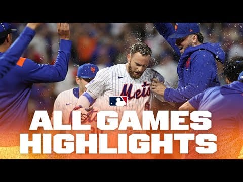 Highlights from ALL games on 8/26! (Mets walk off Phillies, Stanton drives in five runs, & MORE!)