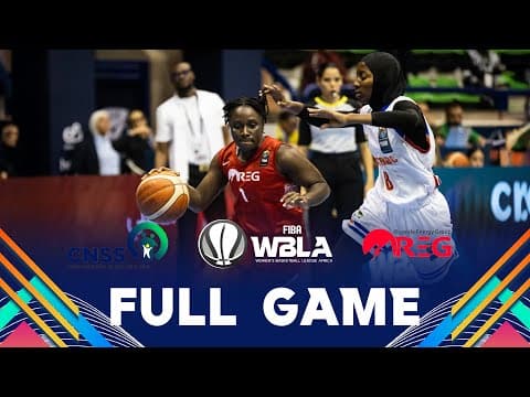 LIVE - C.N.S.S. v REG Women BBC | FIBA WBLA 2025 | Classification 7-8 game