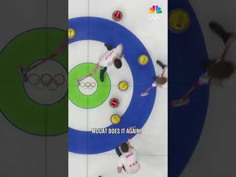 Bruce Mouat scores 3 in the same play - for the 2nd time in the match!