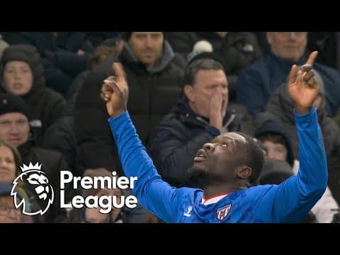 Brian Brobbey BLASTS Sunderland level with Spurs | Premier League | NBC Sports