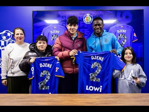 La entrega de camisetas de edición limitada de Djene 🎁💙