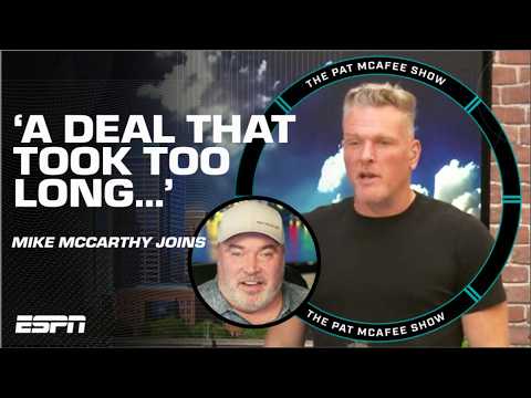 Mike McCarthy REVEALS THIS conversation he had with Jerry Jones 👀 | The Pat McAfee Show