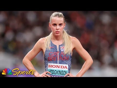 Keely Hodgkinson all business, as Olympic Champ punches 800m finals ticket in Tokyo | NBC Sports
