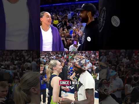 Paige Bueckers and Kyrie Irving go way back 👏