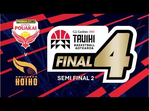 LIVE - Mainland Pouākai v Southern Hoiho | Tauihi Basketball Aotearoa 2025 | Semi-Finals