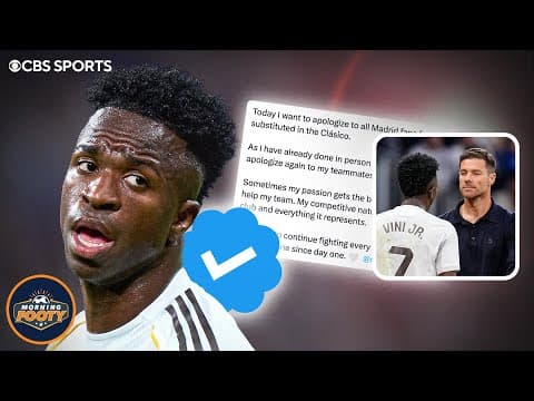 Real Madrid's Vinicius Jr. RESPONDS on X to his El Clásico OUTBURST vs. Barcelona | Morning Footy