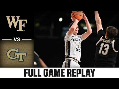 Wake Forest vs. Georgia Tech Full Game Replay | 2025-26 ACC Men's Basketball