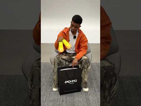Man United’s Amad receives the HYPERFAST adidas F50s ⚡️ #shorts  #manchesterunited #adidas
