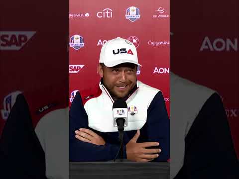 Schauffele embracing fatherhood ❤️