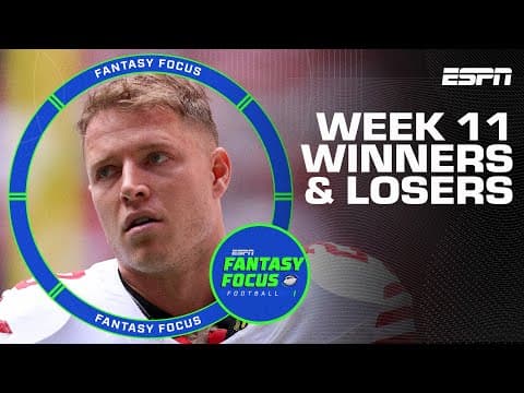 Week 11 Fantasy Recap: Top Studs & Biggest Duds | Fantasy Focus 🏈