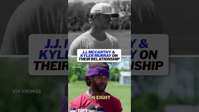 Kyle Murray and JJ McCarthy are competing to be the Vikings starting QB #nfl #vikings