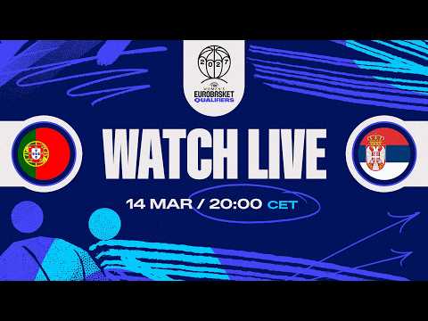 LIVE - Portugal v Serbia | FIBA Women's EuroBasket 2027 Qualifiers | First Round