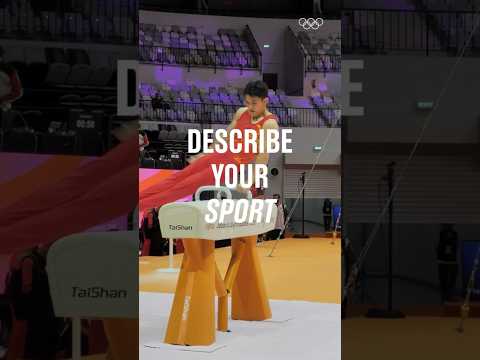 We asked the world’s best gymnasts to describe their sport...without saying what they do #Gymnastics