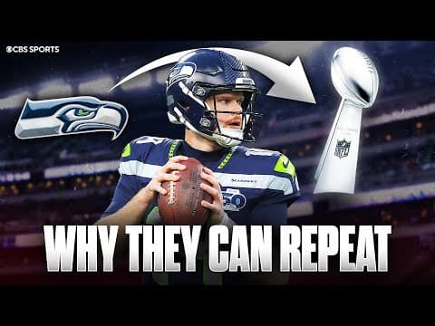 WHY the Seattle Seahawks can repeat as Super Bowl champions next season 💪