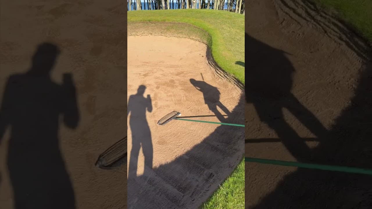 Come play the 8th at Kingsbarns with us #embersgolf #golf #golfshorts #golfvlog #coursevlog #golfcou