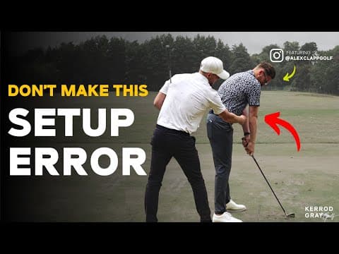 How to Position the Arms at Address on Golf Course - Perfect Setup Every Time!