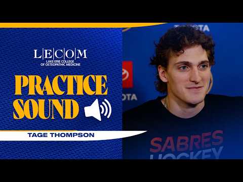 "Place Will Be Rocking" | Tage Thompson Ahead Of Olympic Homecoming Game | Buffalo Sabres