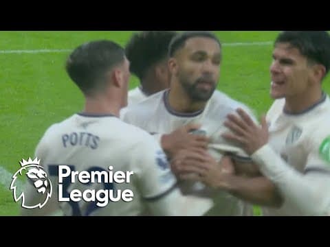 Callum Wilson DRILLS West Ham 1-0 ahead of Bournemouth | Premier League | NBC Sports