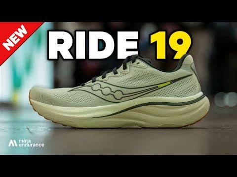 Saucony Ride 19 Preview | The Running Event 2025