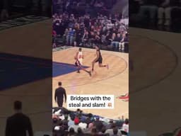 Big play from Bridges 😤